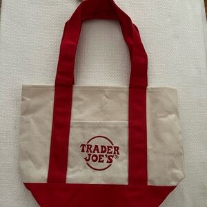 Trader Joe’s Mini Tote Red
